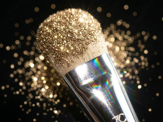 Royal gold loose glitter Eye shadow | Zuri Cosmetics - zuricosmetics