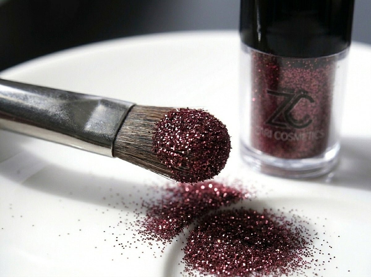 Berry Bloom Loose Glitter Eyeshadow | Zuri Cosmetics - zuricosmetics