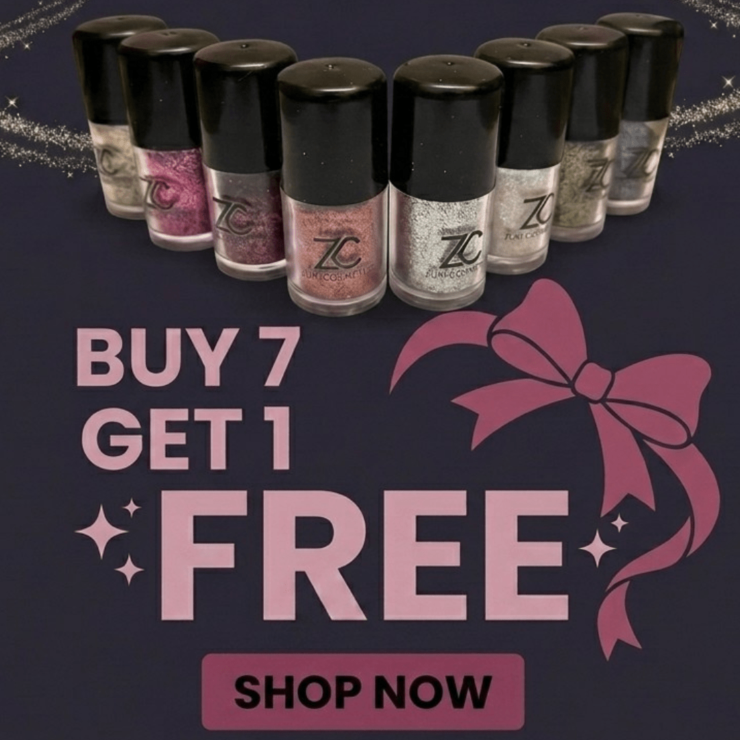 BUY 7 - Shade Glitter GET 1 FREE - zuricosmetics