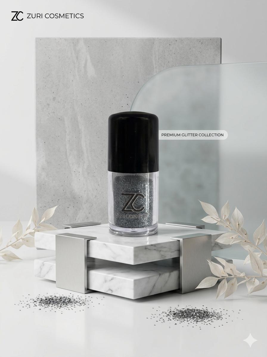 Dark Sky loose glitter Eye shadow | Zuri Cosmetics - zuricosmetics