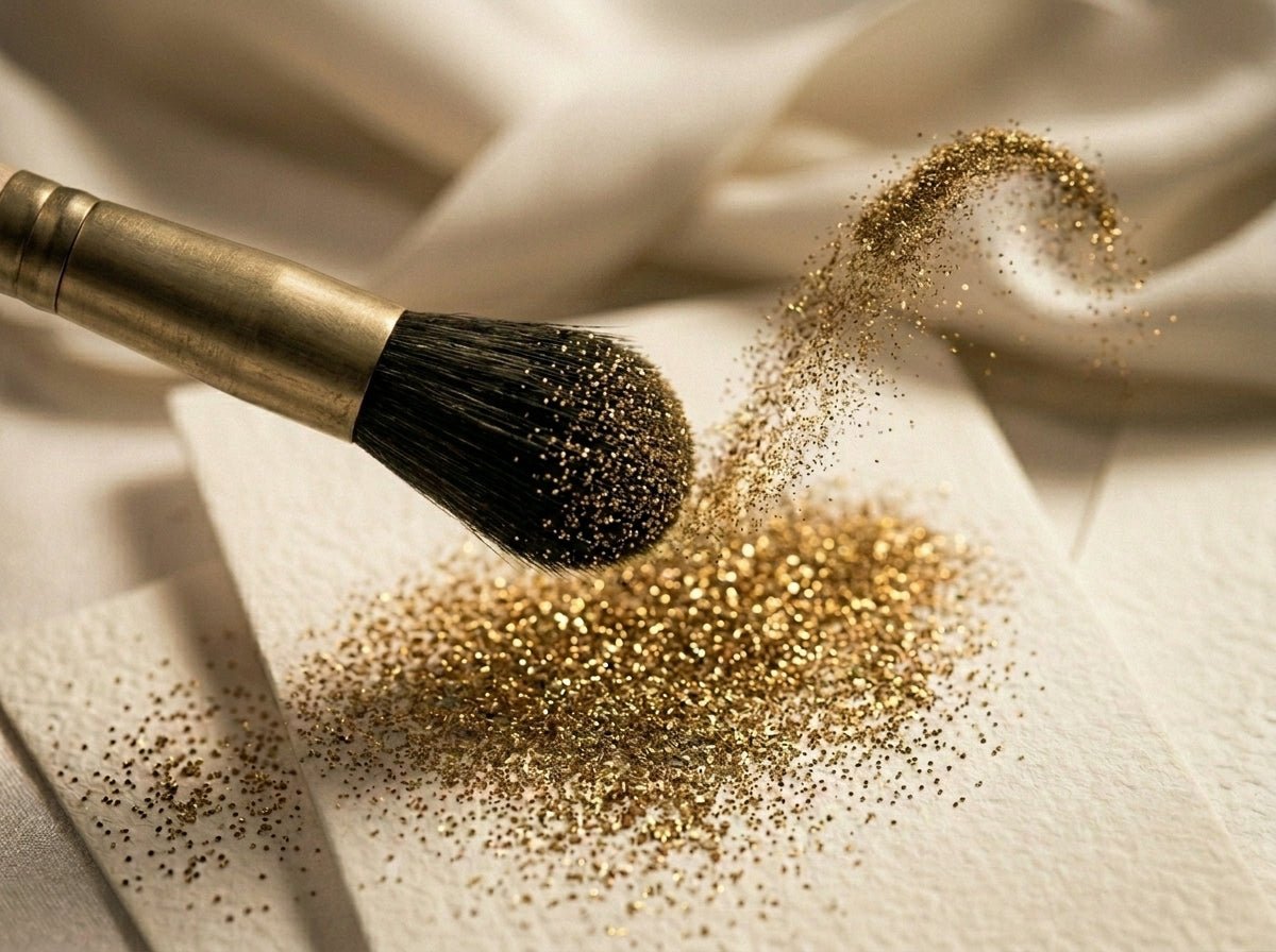 Golden Holographic Ultra - Fine Eye Glitter | Zuri - zuricosmetics