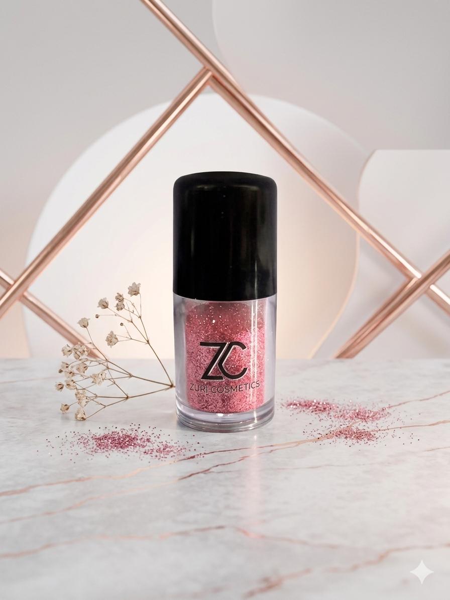 Pink Pop Vibrant Eye Glitter | Zuri Cosmetics - zuricosmetics