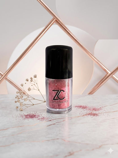 Pink Pop Vibrant Eye Glitter | Zuri Cosmetics - zuricosmetics