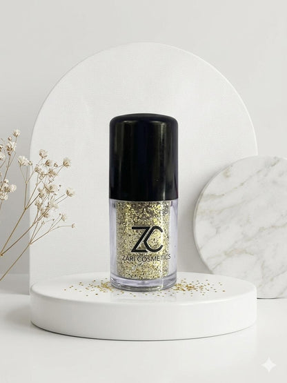 Royal gold loose glitter Eye shadow | Zuri Cosmetics - zuricosmetics