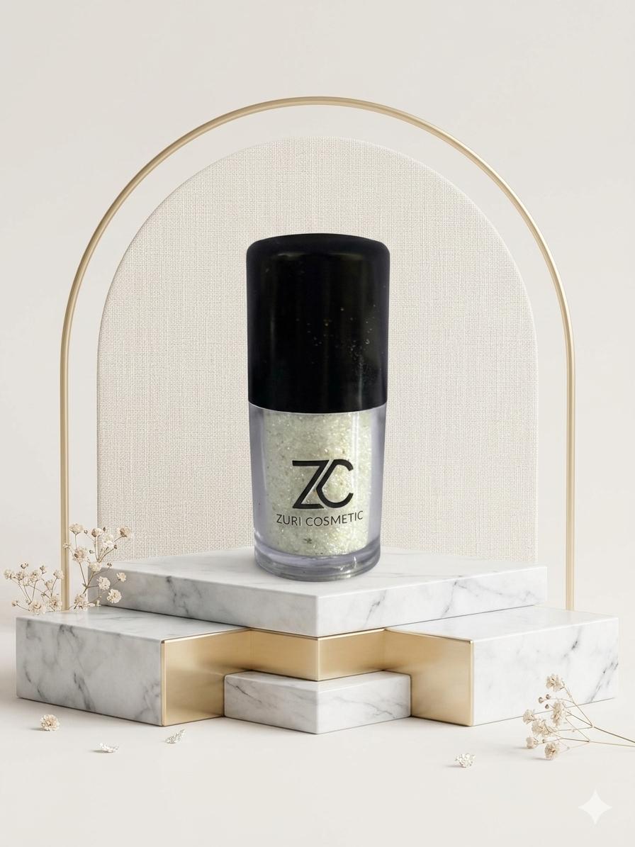 Snow White Sparkly Eye Glitter | Zuri Cosmetics - zuricosmetics